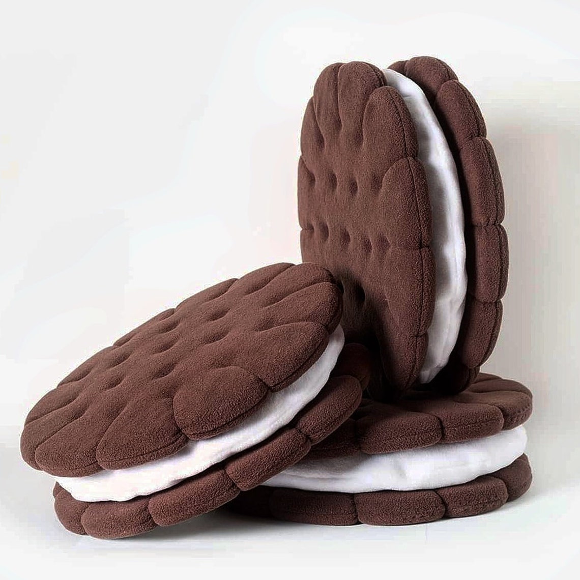 Oreo COOKIE Pillow. Sandwich cookie. Free shipping. Etsy