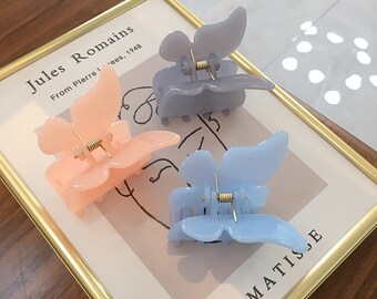 butterfly hair claws