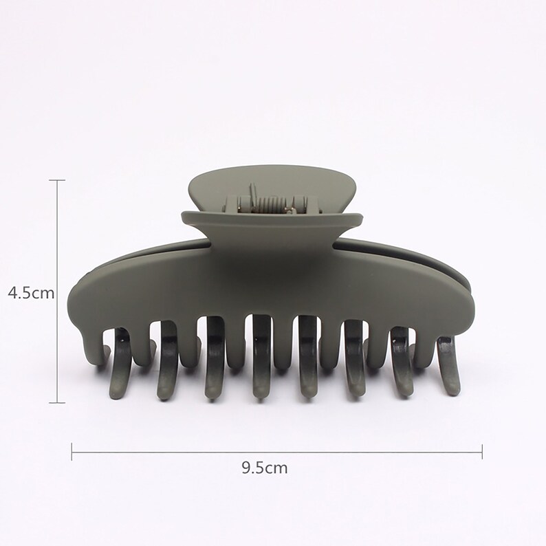 Large Matte Hair Claws Matte Hair Clips for Thick Hair Etsy