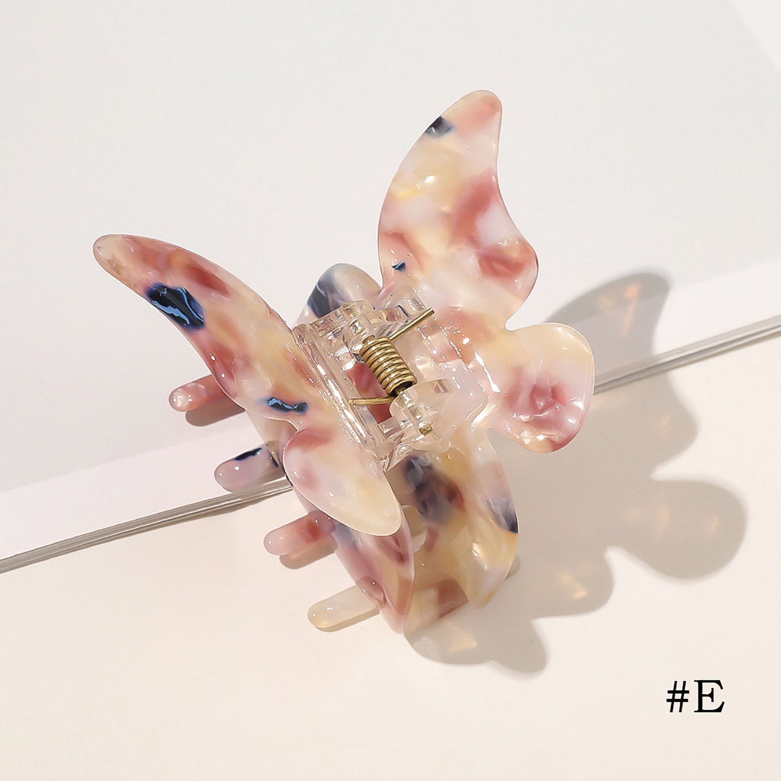 Colorful Butterfly Hair Claws Summer Butterfly Hair Claw Etsy