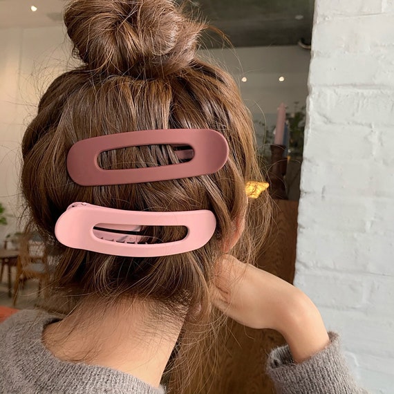 Large Ellipse Hair Clips Pure Color Hair Claw Big Ellipse - Etsy Large Ellipse Hair Clips Pure Color Hair Claw Big Ellipse - Etsy