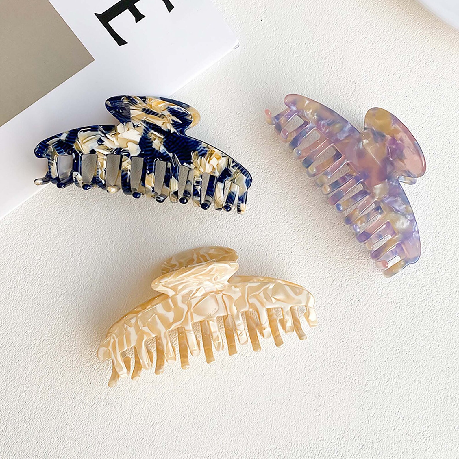 Large Hair Claws for Thick Hair Hair Barette Claws for Women Etsy