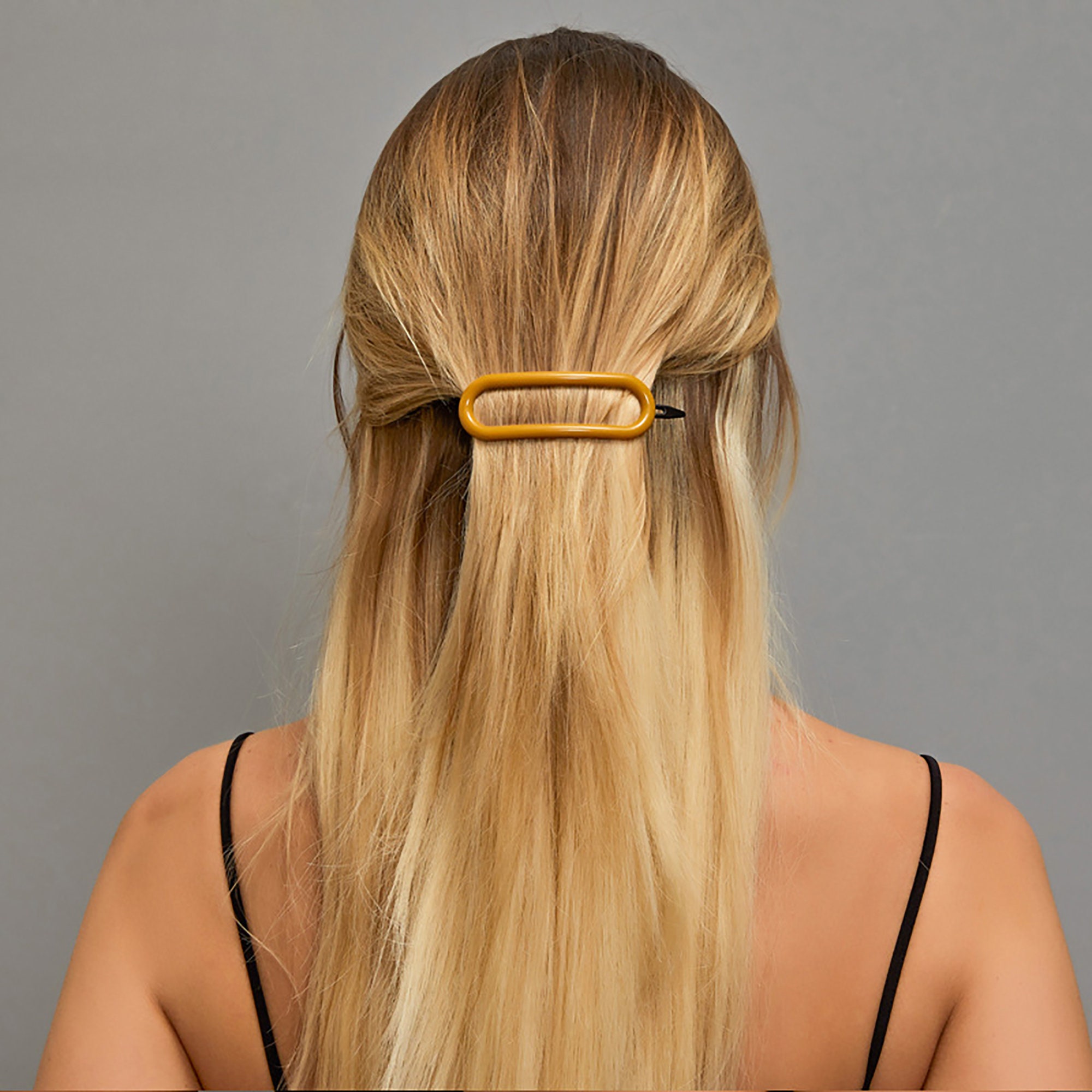 Ellipse Hair Clips Multicolored Hair Pin for Women Simple Etsy