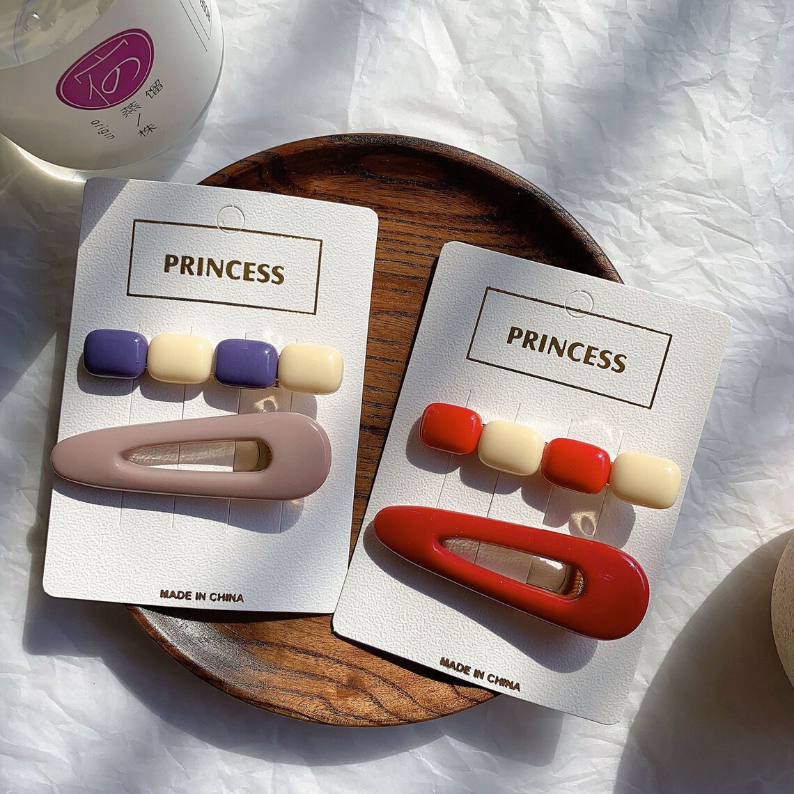 2pcs/set Lovely heart hair clips Fashion drop Hair Pin Cute Etsy