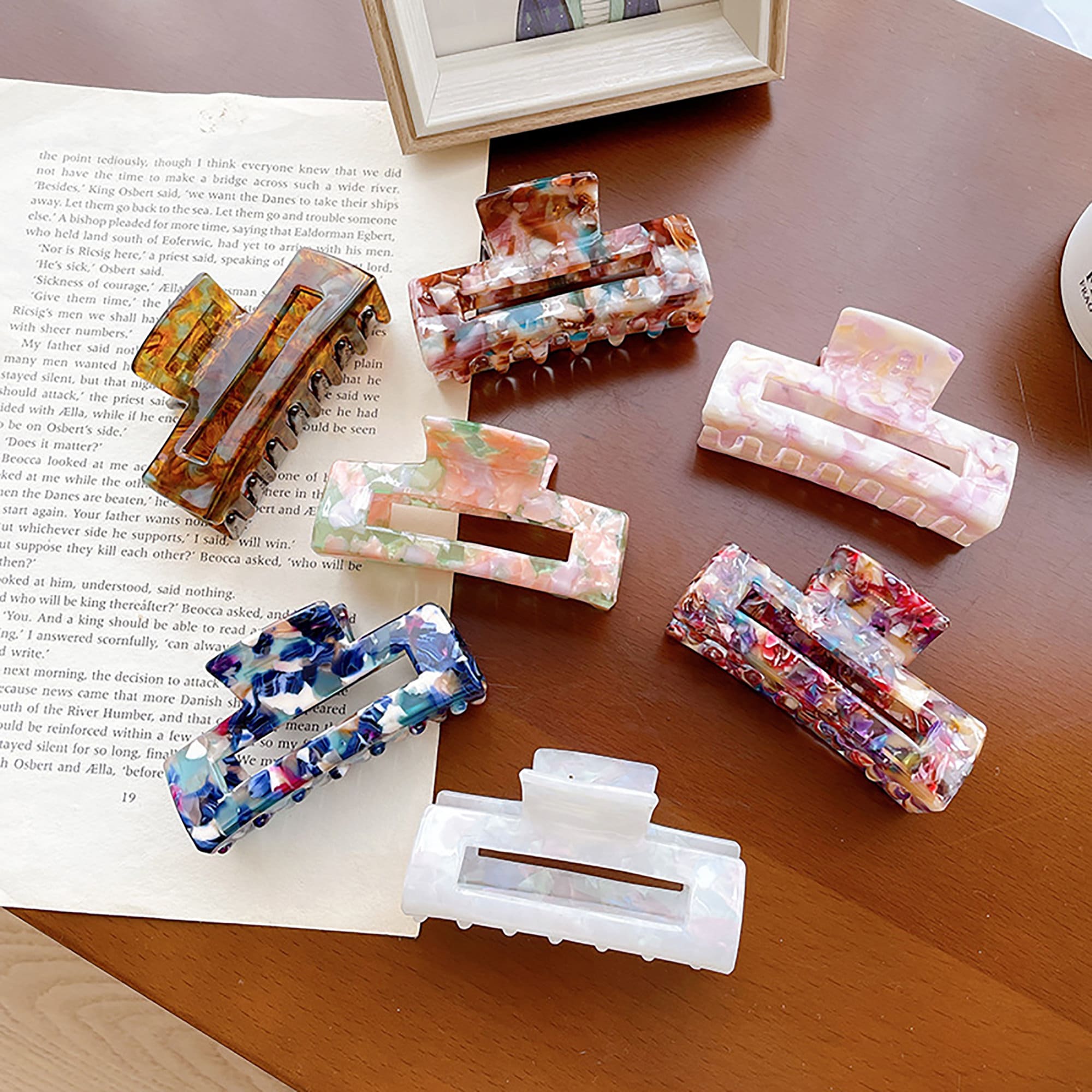 Marble Claw Clip Marble Claw Clip