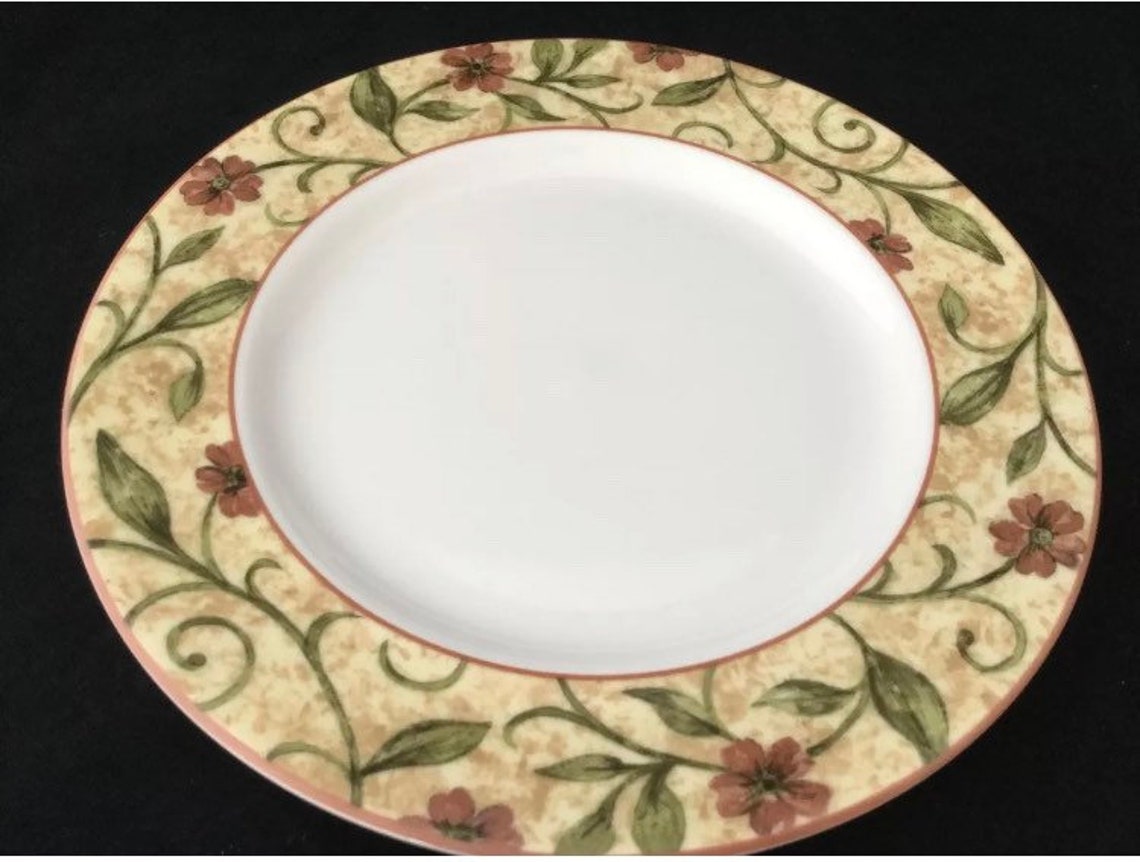 4 Royal Doulton Cinnabar Salad Plates Everyday China Mosaic Etsy UK