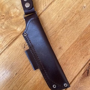 Billhook Sheath / Holster Fold-over Opening Hand Made in the UK Using  British Leather 