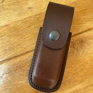 Custom leather sheath for Leatherman wave and many other multi-tools