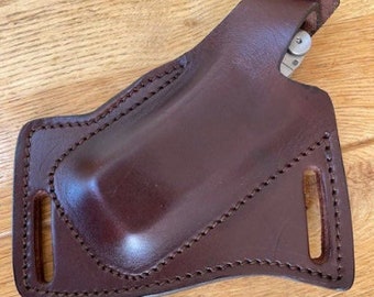 Horizontal sheath for Leatherman and other multi-tools - pancake style