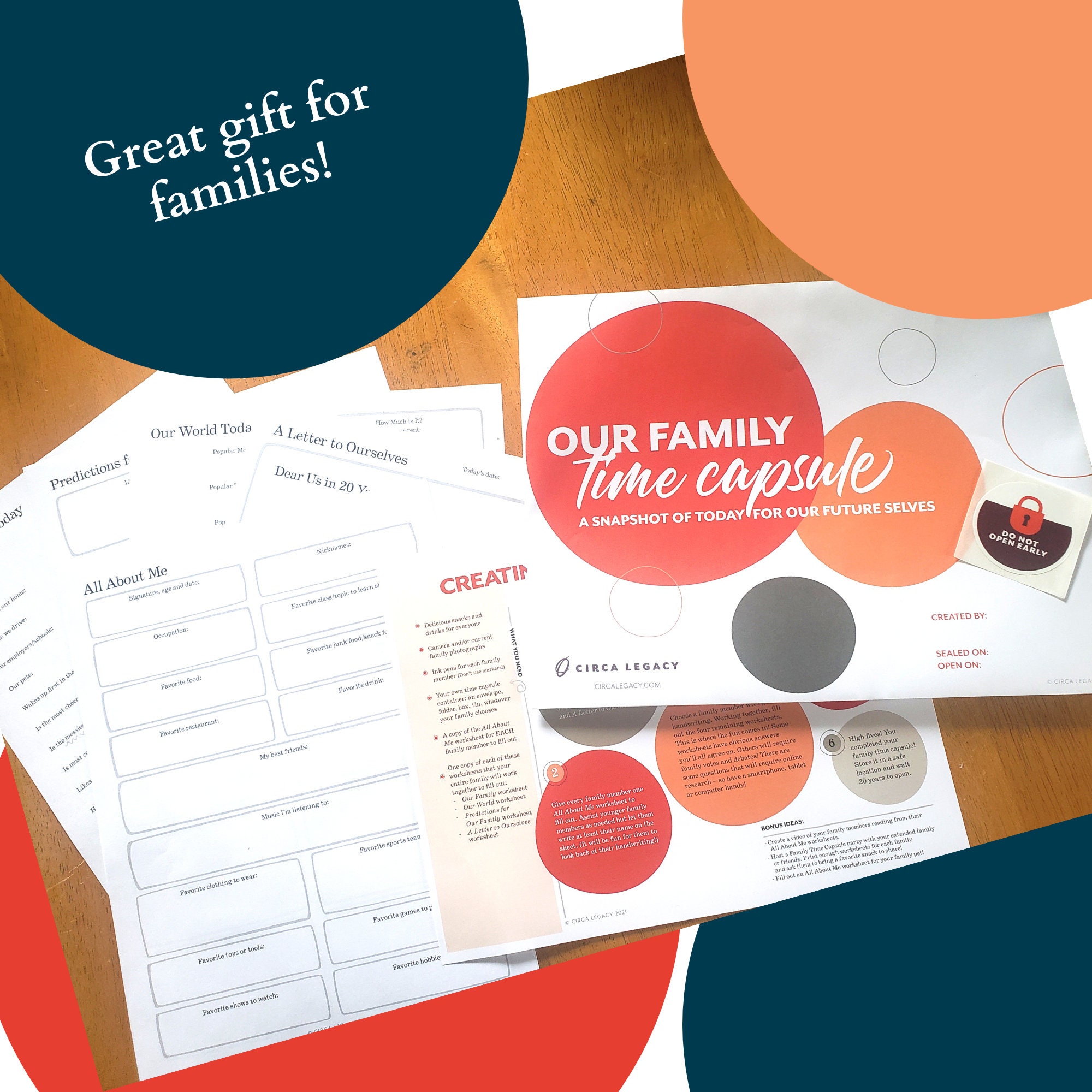 Family Time Capsule - Etsy