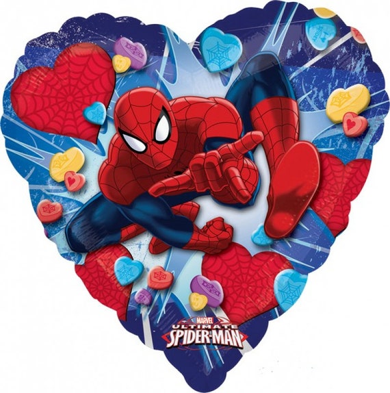 Mini Ballon alu Spiderman décoration anniversaire enfant