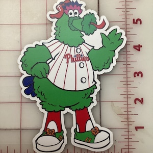 Phillies Phanatic Cartoon magnet  4”x6”