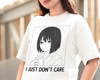 Sad Girl Shirt, Anime Shirt, Anime T-Shirt, Pastel Goth Shirt, Soft Girl Shirt, Alt Clothing, Harajuku Shirt, Harajuku Clothing, Unisex