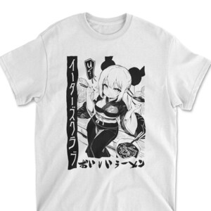 Anime Shirt, Japanese Shirt, Manga Shirt, Cute Anime Girl Shirt, Kawaii Shirt, Kawaii Top, Shirt, Kawaii Clothing, Anime Clothing, Harajuku