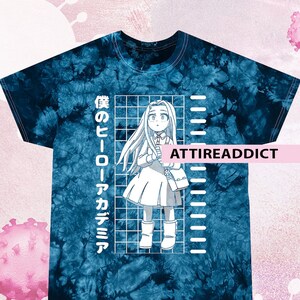 my hero academia tie dye shirt