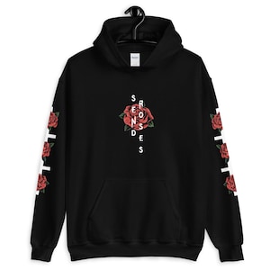 Roses Hoodie - Aesthetic Clothing - Aesthetic Hoodie - Aesthetic Shirt - Tumblr Hoodie - Tumblr Clothing - Grunge Hoodie - Roses - Unisex