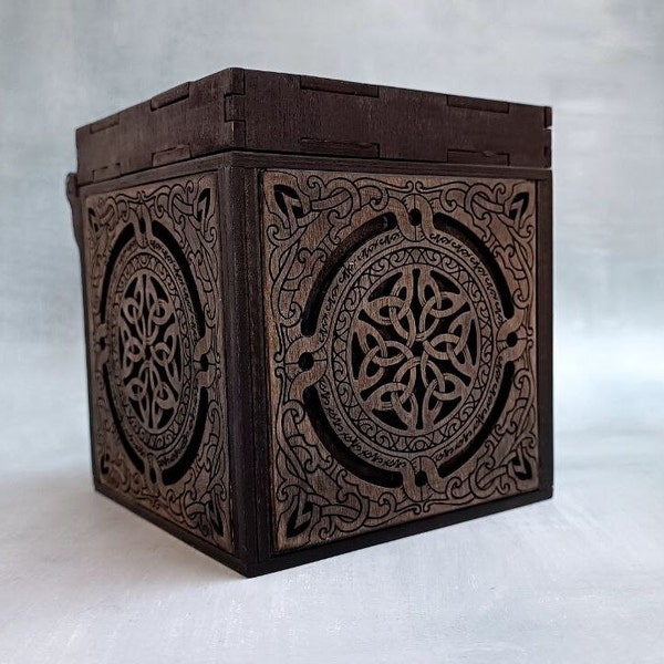 Wooden Celtic Box