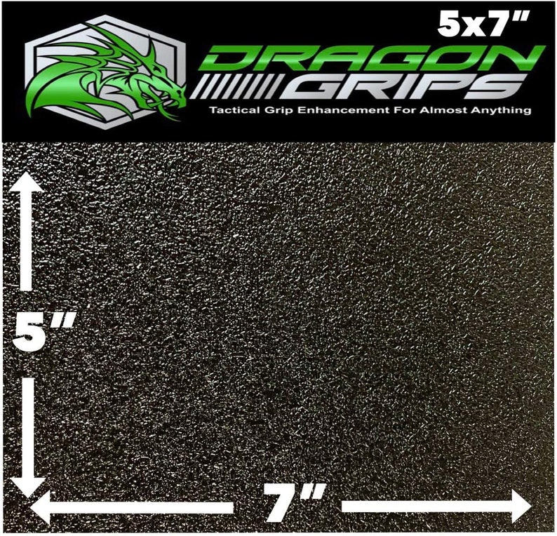 Dragon Grips 5x7 1 Pack Rubber Textured Grip Tape Nonslip Decal Tape