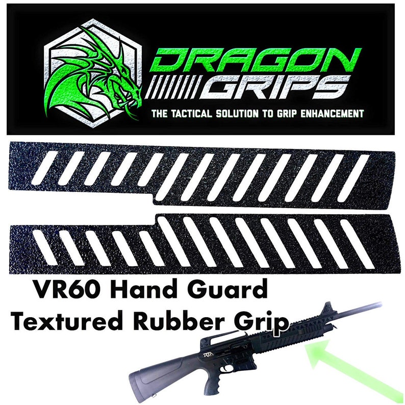 Dragon Grips VR60 Hand Guard Grip Tape Decal, Rock Island Armory 12ga
