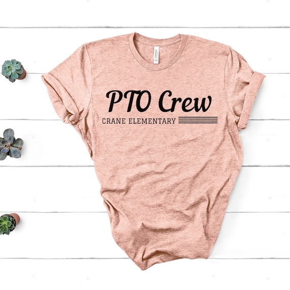 PTO Crew Shirt PTO Shirt PTO Parent Shirt School | Etsy