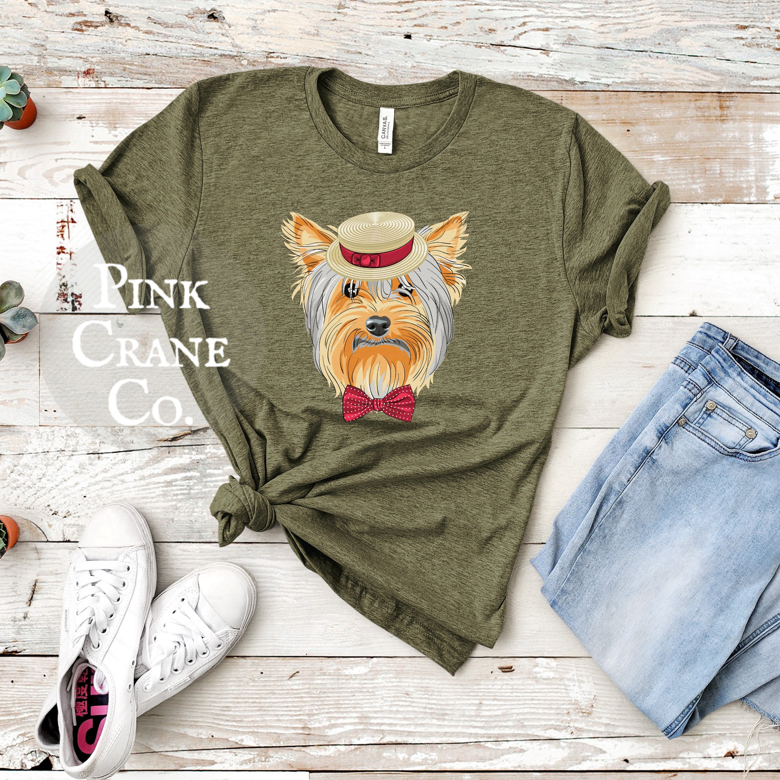 Yorkie Tshirt/Yorkie Dog Shirt/Yorkshire Terrier Shirt for Etsy