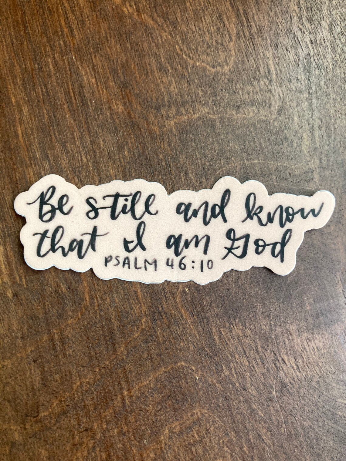 Bible verse sticker/Vinyl Sticker/ Aesthetic sticker/Catholic Etsy