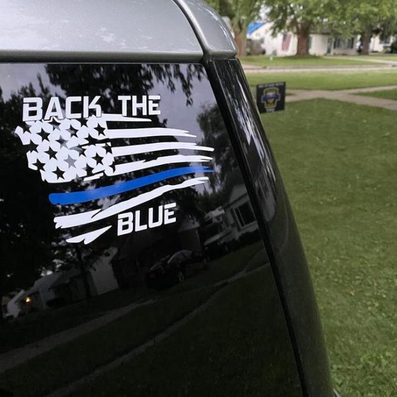 Blue Decals - Etsy