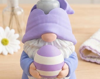 Easter Gnome Soap Holder – 3D Printed Spring Bathroom Decor