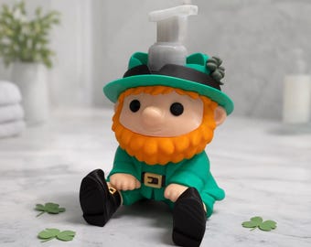 3D Printed Leprechaun Soap Holder | St. Patrick's Day Bathroom Decor