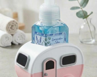 Camper Soap Holder – 3D Printed Farmhouse Bathroom Organizer for Foaming Soap
