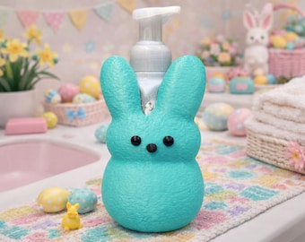 Marshmallow Bunny Soap Holder | Easter Spring Bathroom Decor