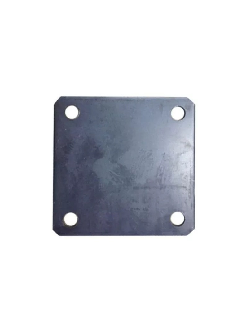 Placa base de metal cuadrado de 3 pulgadas con 3/8 Etsy