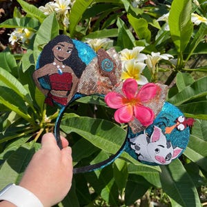 Island Princess and Friends Inspired Mouse Ears