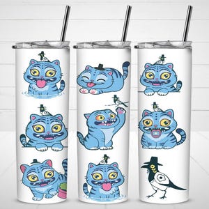 K-POP Demon Hunters Derpy Gobelet mince isolé en acier inoxydable, 20 oz