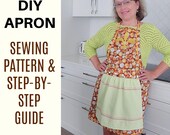 DIY Apron Sewing Pattern and Step-by-Step Guide | How to Sew an Apron with a Towel Attached | Easy Sewing Project | Easy Apron Pattern