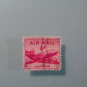 6 cent airmail stamp - Etsy 日本