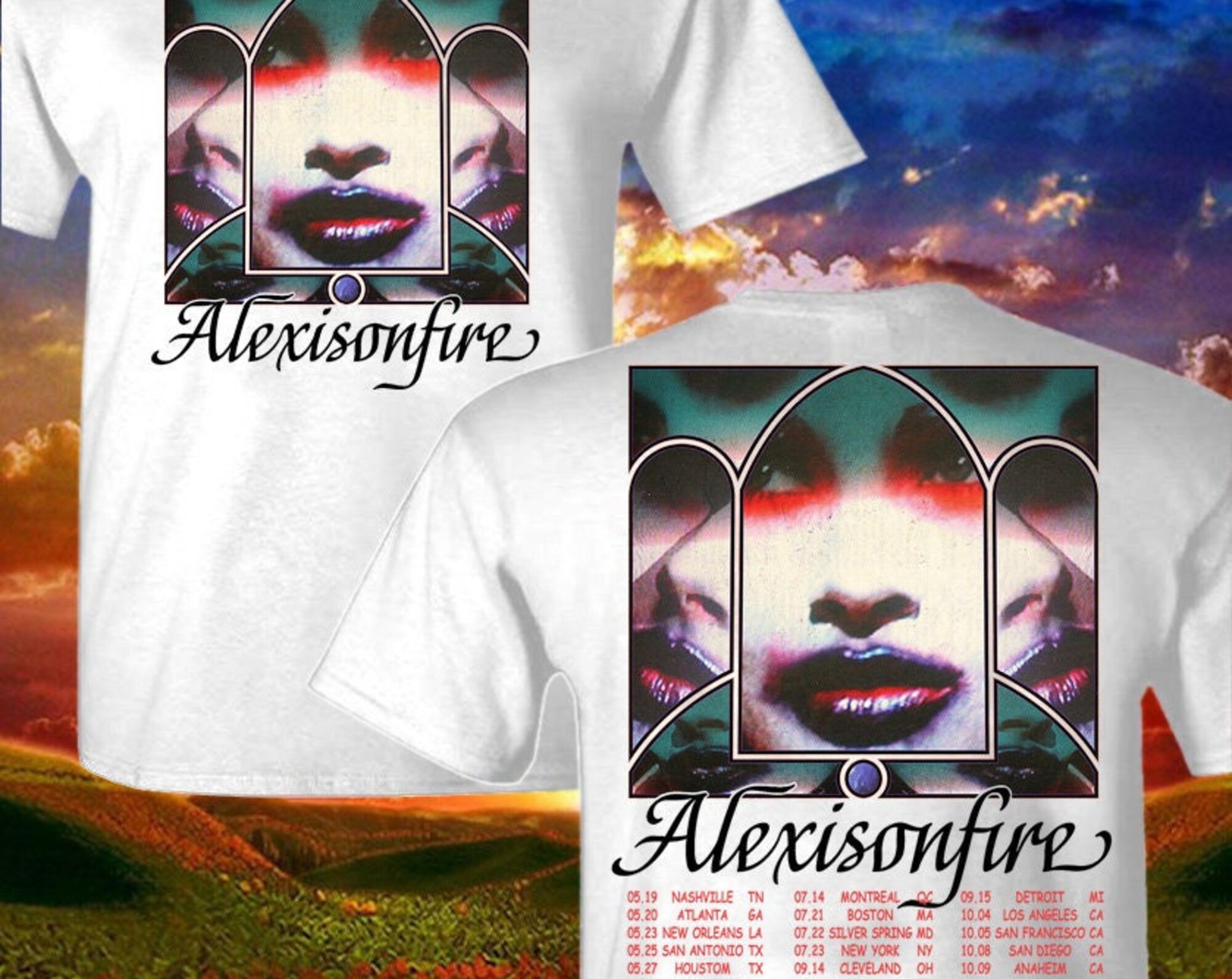 Discover Alexisonfire T Shirt Music North American Summer Shirt World Tour 2022 T Shirt