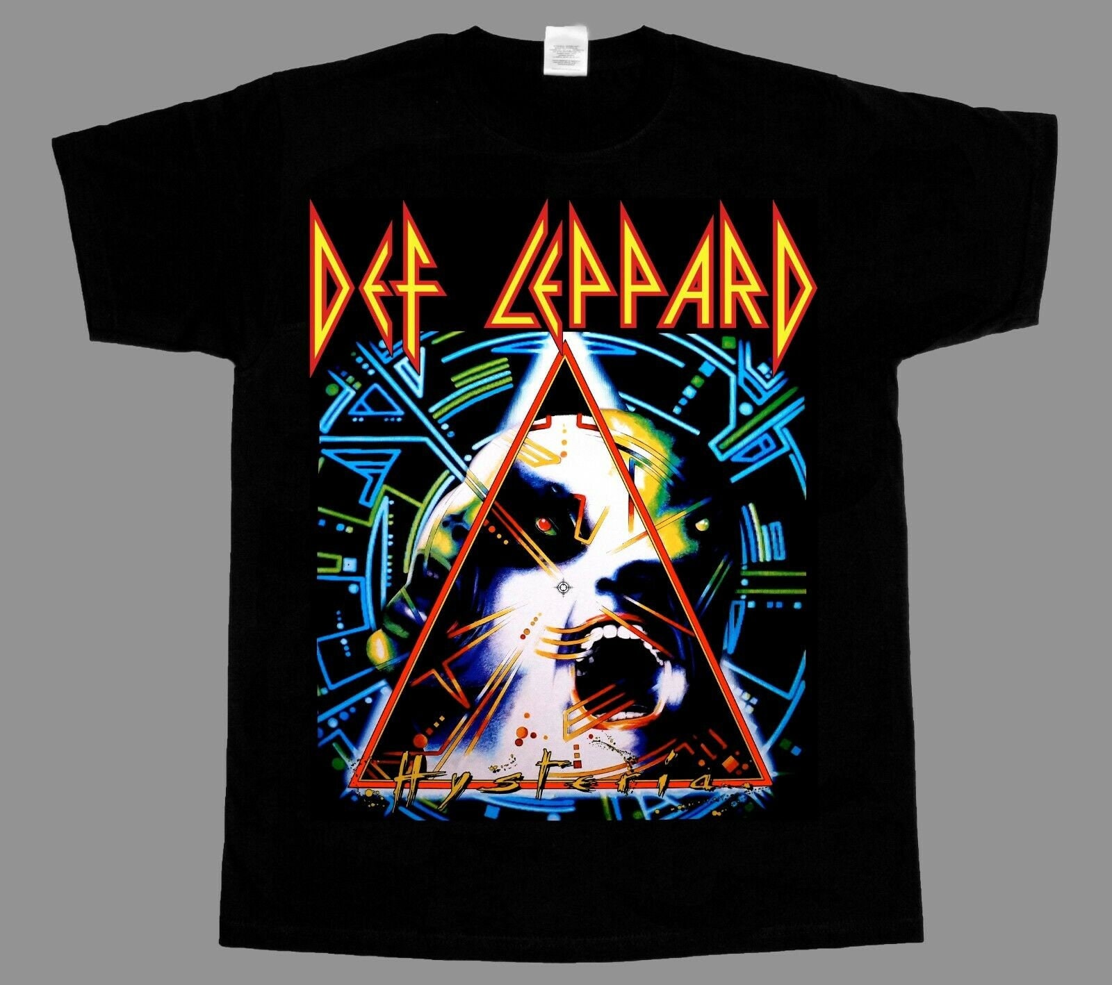 ユーズド古着 デフレパード ヒステリア &バンド T シャツ Def Leppard Hysteria Vintage T Shirt Metal Music Shirt