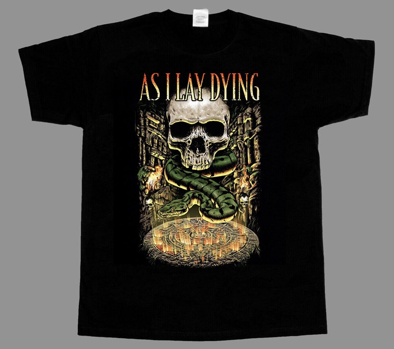 As I Lay Dying T Shirt Metal 90's Music Shirt Aesthetic - Etsy