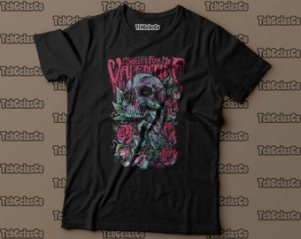 Bullet My Valentine T Shirt Vintage Metal 90's Music Shirt Aesthetic Shirt Clothing t-shirt Metal Tees