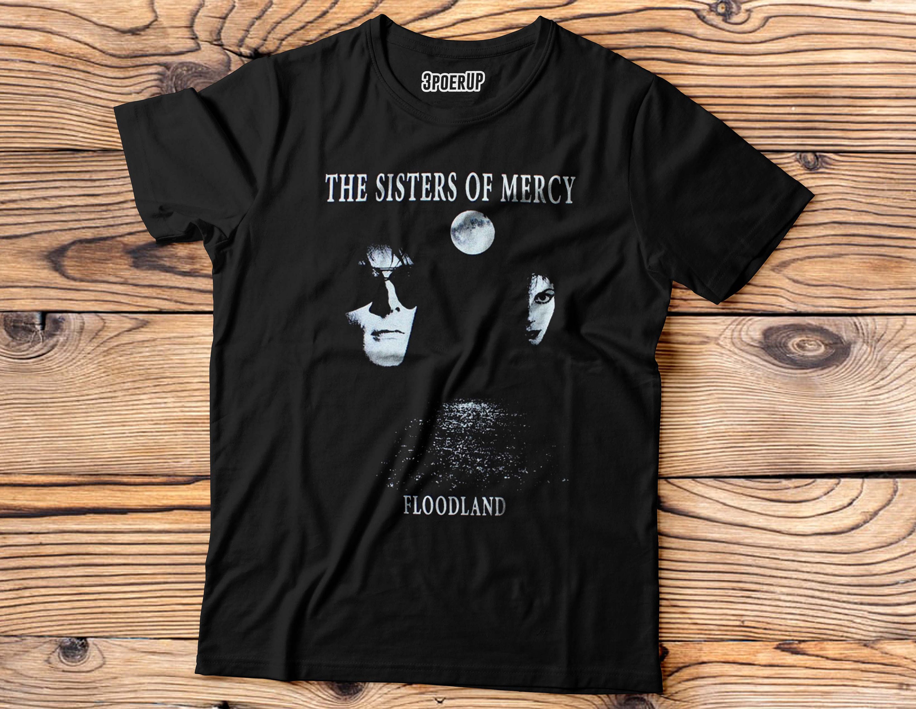 Discover sisters of mercy floodlands gothic rock Vintage T Shirt
