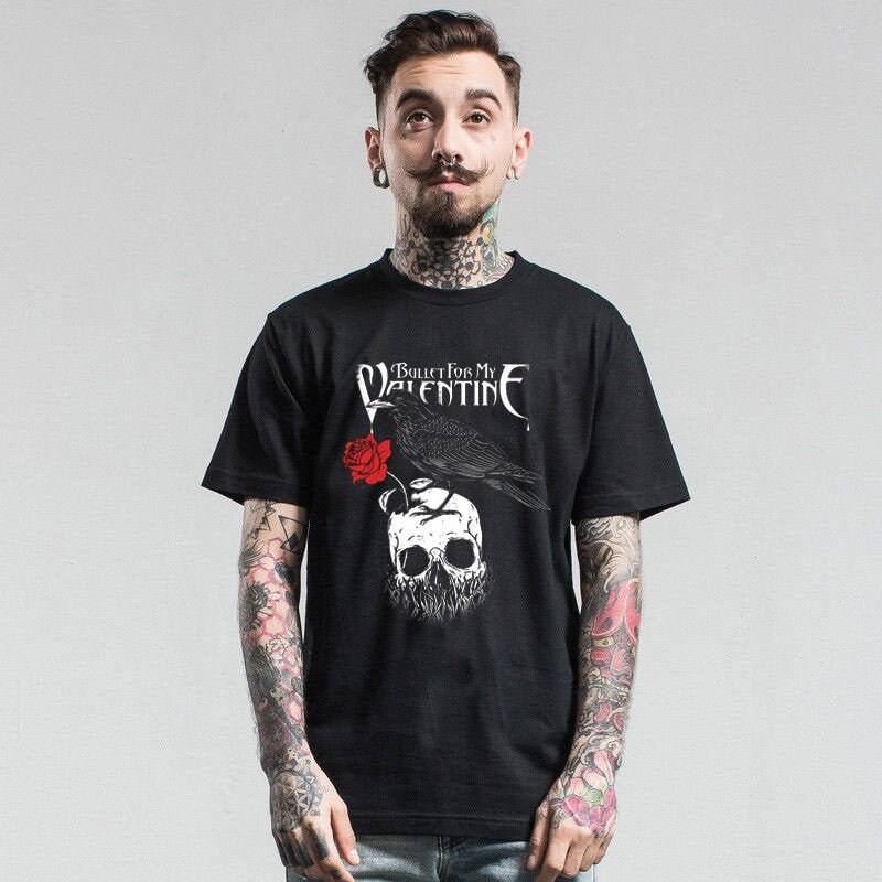 Bullet for My Valentine Shirt - Etsy Bullet for My Valentine Shirt - Etsy