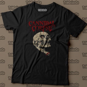 Cannibal Corpse Vintage T Shirt Spiritual Healing Metal Music Shirt Aesthetic Shirt Clothing t-shirt Metal Tees Throwback Style Retro