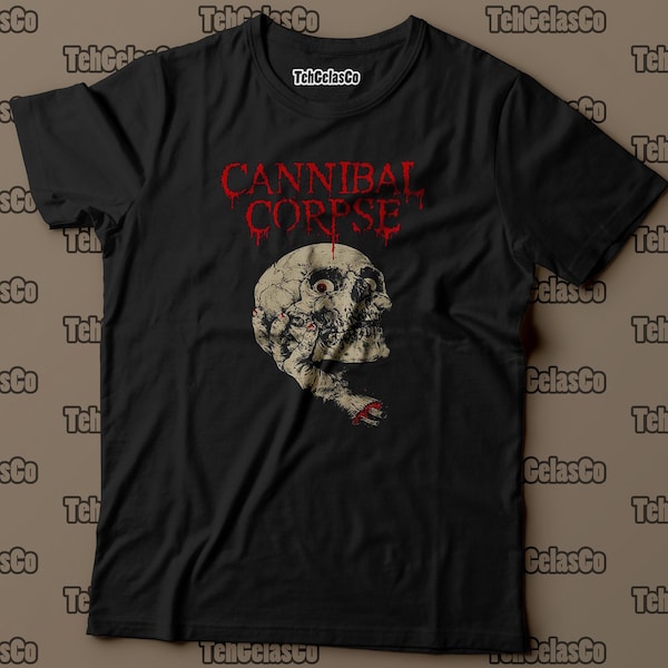 Cannibal Corpse Vintage T Shirt Spiritual Healing Metal Music Shirt Aesthetic Shirt Clothing t-shirt Metal Tees Throwback Style Retro