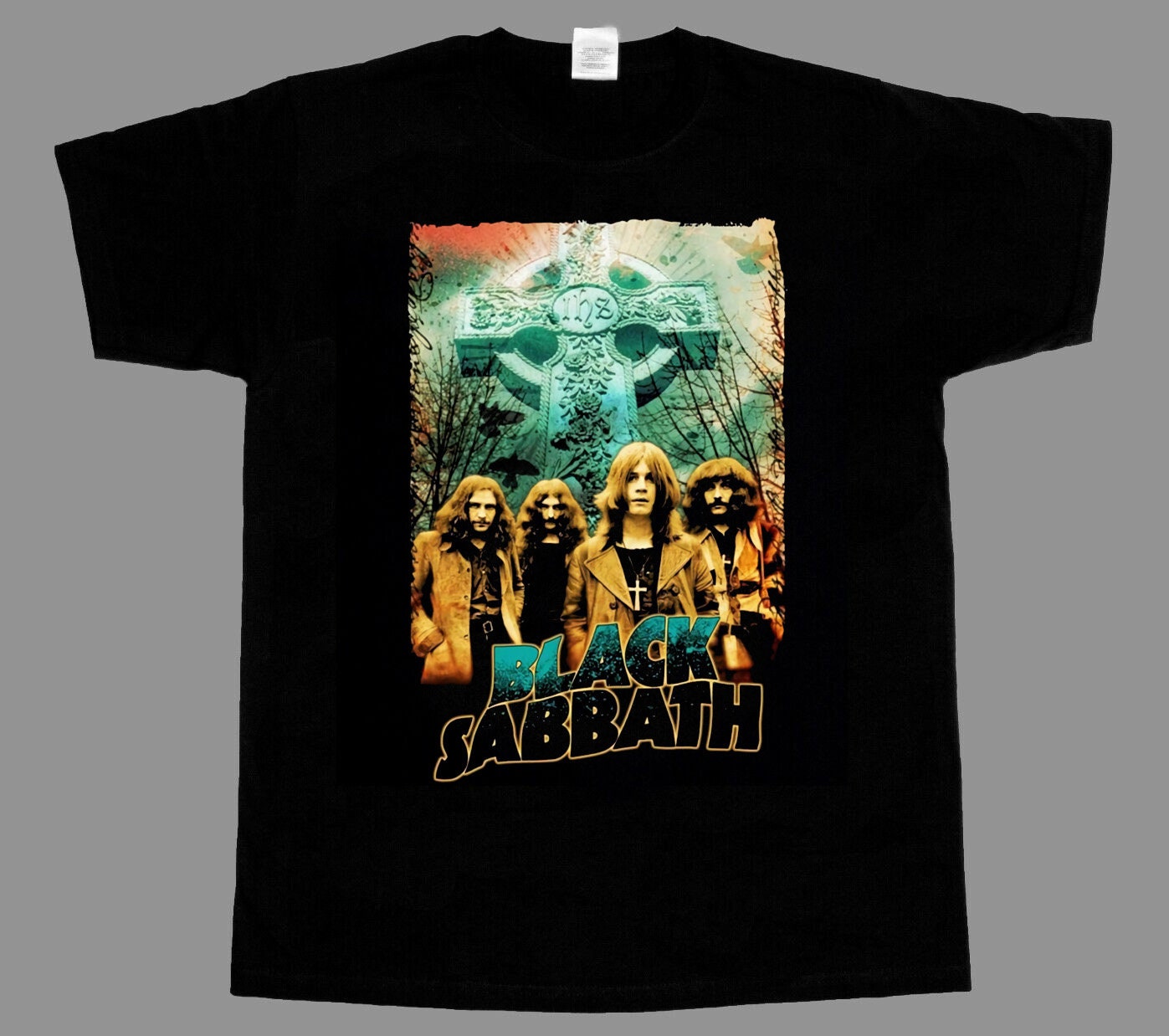 Black Sabbath Ozzy T シャツ XL ビンテージ Rare Black Sabbath Ozzy Osbourne Short Sleeve Black T Shirt