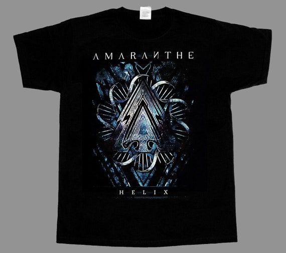 Amaranthe T Shirt Nexus Blue Metal Music Tee -