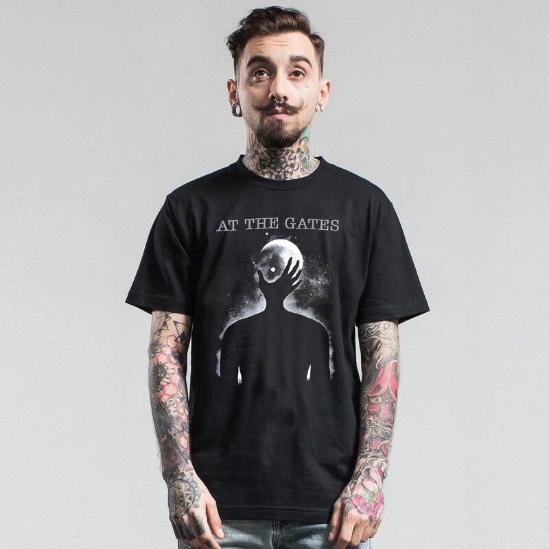 At the Gates Moon Hand Vintage T Shirt Metal Music Black At the Gates Moon Hand Vintage T Shirt Metal Music Black