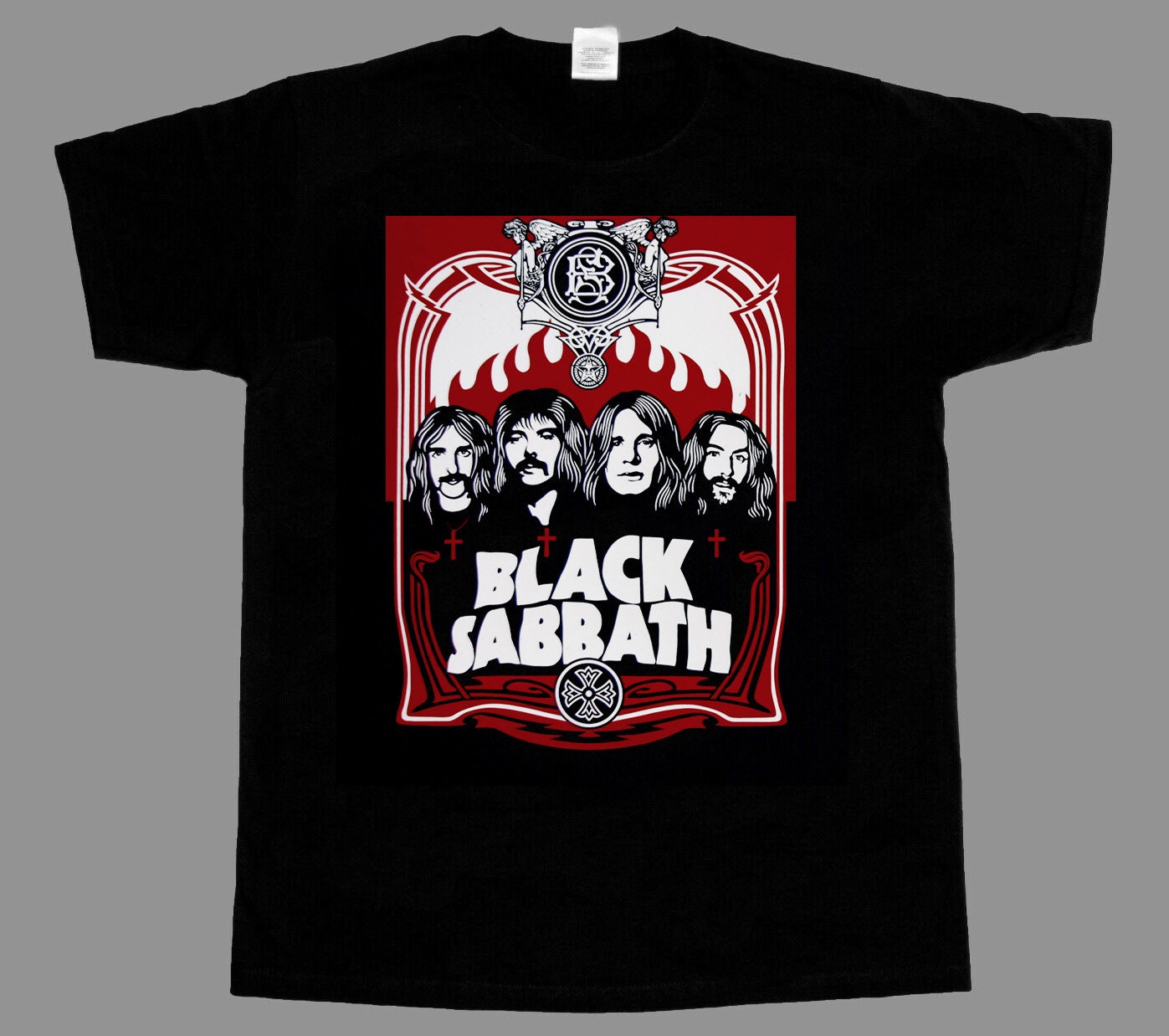 Black Sabbath Shirt Vintage Paranoid Ozzy Osbourne Vintage T Shirt