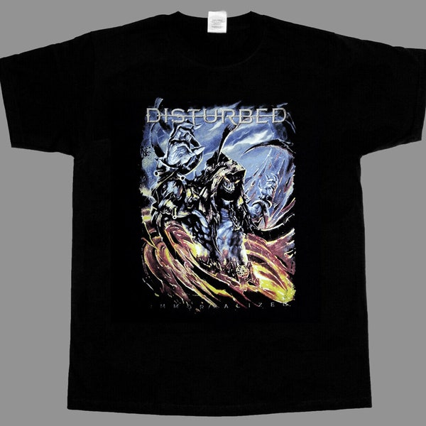 Disturbed T Shirt Metal Music Tee