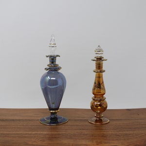 Vintage Glass Perfume Decanters